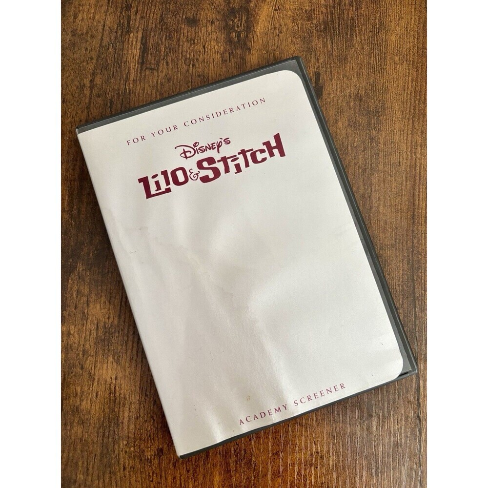 VTG Disney Lilo & Stitch For Your Consideration FYC Academy Screener DVD 2002